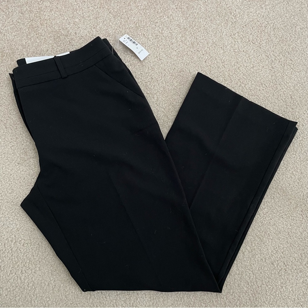 Reitman’s The Modern Stretch Bootleg Black Pants in size 12 Petite - Picture 3 of 12